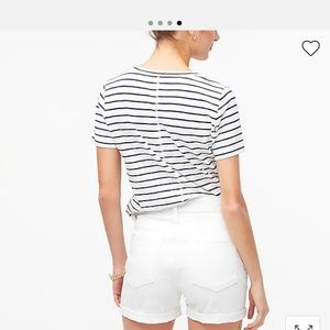 Jcrew white shorts